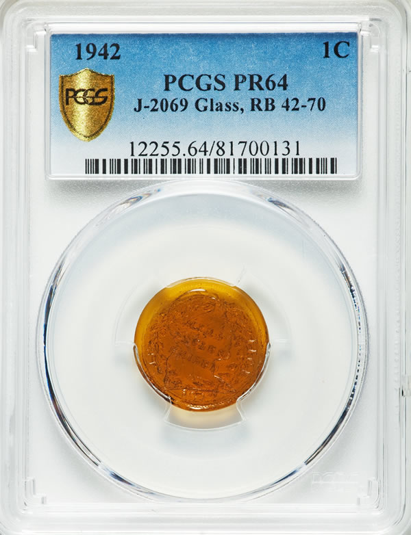 Experimental-Glass-Cent-Discovered-And-Certified-By-PCGS