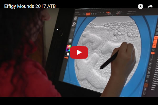 Video:-Designing-The-Effigy-Mounds-Iowa-2017-ATB-Quarter-With-Sculptor/Engraver-Renata-Gordon