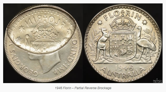 Error-Highlight:-1946-Australian-Florin-Partial-Reverse-Brockage-Error