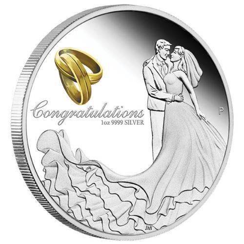 Perth-Mint-New-Release:-Wedding-2017-1-Oz-Silver-Proof-Coin