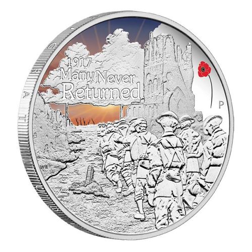 Perth-Mint-New-Release:-Anzac-Spirit-100th-Anniversary-�-Many-Never-Returned-2017-Silver-Proof-Coin