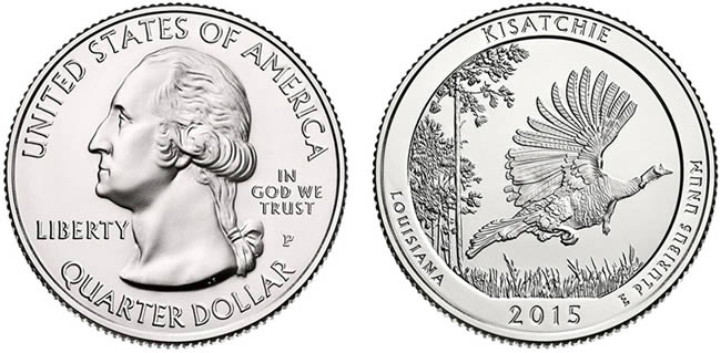US-Awarded-Top-Honors-For-Coin-Of-The-Year:-Kisatchie-Quarter-/-March-Of-Dimes-Dollar