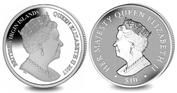 Pobjoy-Mint-New-Release:-2017-Queen�s-Sapphire-Jubilee---Proof-Fine-1-Oz-Silver-Coin