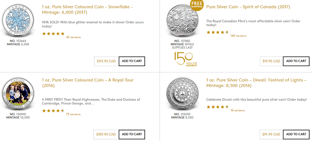 Royal-Canadian-Mint-Top-Customer-Rated-Coins-For-2/15/2017