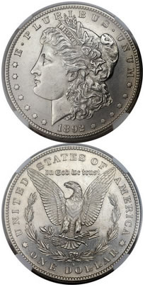 Seldom-Seen-Selections:-Select-1892-S-Dollar,-A-Notable-Condition-Rarity