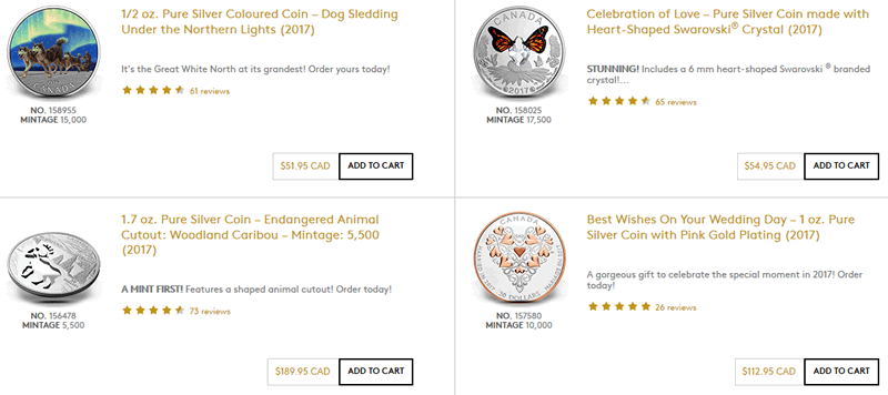 Royal-Canadian-Mint-Top-Customer-Rated-Coins-For-3-29-2017