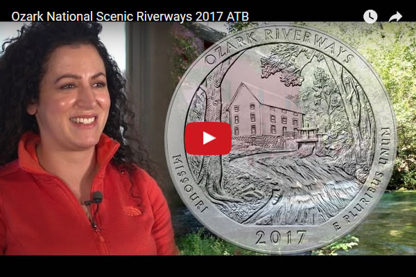 Videos:-Sculptor-Engraver-Renata-Gordon-Talks-About-Ozark-National-Scenic-Riverways-2017-ATB-Quarter