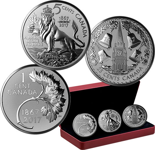 RCM-New-Release:-1-Oz.-Pure-Silver-3-Coin-Set---RCM-Coin-Lore:-The-Forgotten-1927-Designs