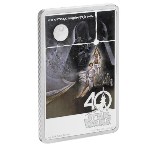 Perth-Mint-New-Release:-Star-Wars-40th-Anniversary-2017-1-Oz-Silver-Proof-Coin-Recent-Release