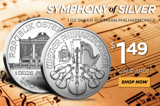 Golden-Eagle-Coin-Sale:-Austrian-Philharmonic-Silver-One-Ounce-On-Sale