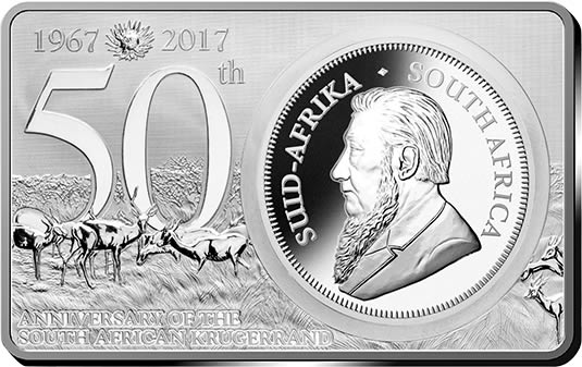 2017-3-Oz.-Pure-Silver-Coin-And-Bar-Set-�-50th-Anniversary-Of-The-Krugerrand