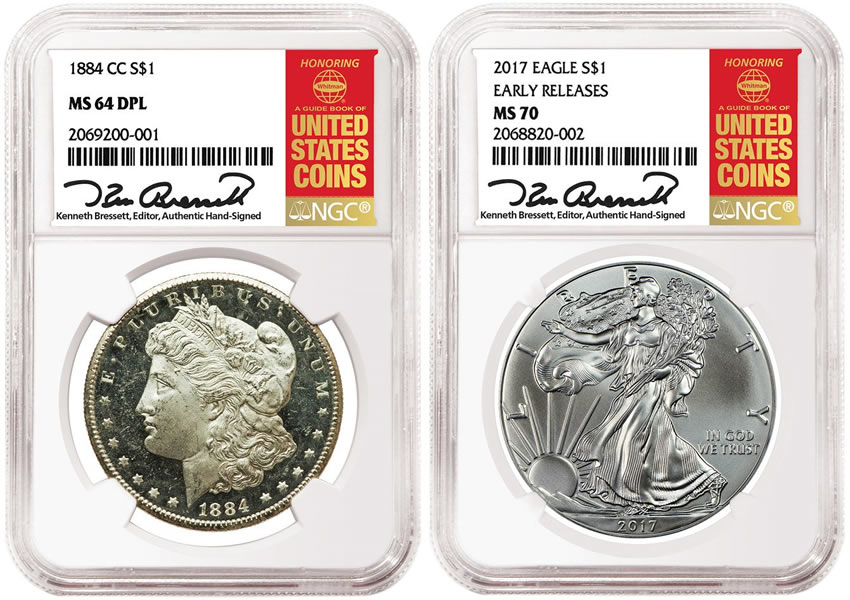 NGC-Licenses-Official-Red-Book-Logo-For-Labels;-Ken-Bressett-To-Autograph