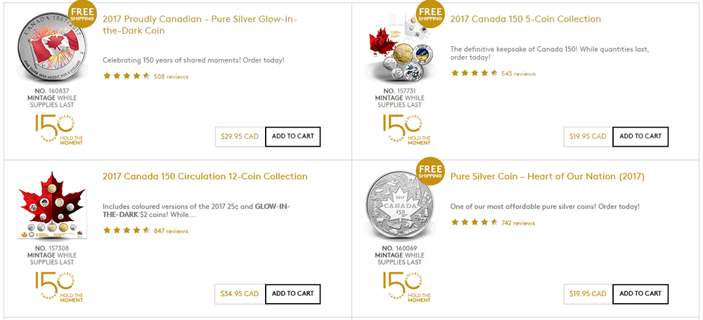 Royal-Canadian-Mint-Top-Customer-Rated-Coins-For-6-21-2017