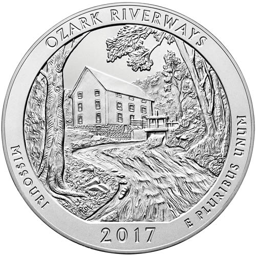 2017-America-The-Beautiful-Five-Ounce-Silver-Uncirculated-Ozark-National-Scenic-Riverways-July-11