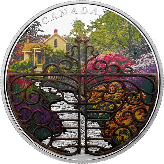 RCM-New-Release:-2017-2-Oz.-Pure-Silver-Coin---Gate-To-Enchanted-Garden
