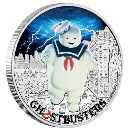 Perth-Mint-New-Release:-Ghostbusters�---Stay-Puft-2017-1-Oz-Silver-Coin