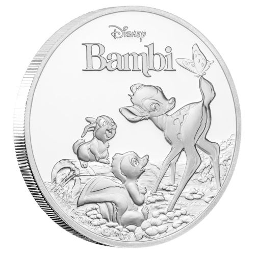 Perth-Mint-New-Release:-Bambi-75th-Anniversary-2017-1-Oz-Silver-Proof-Coin
