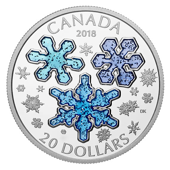 RCM-New-Release:-2018-1-Oz.-Pure-Silver-Coin---Ice-Crystals
