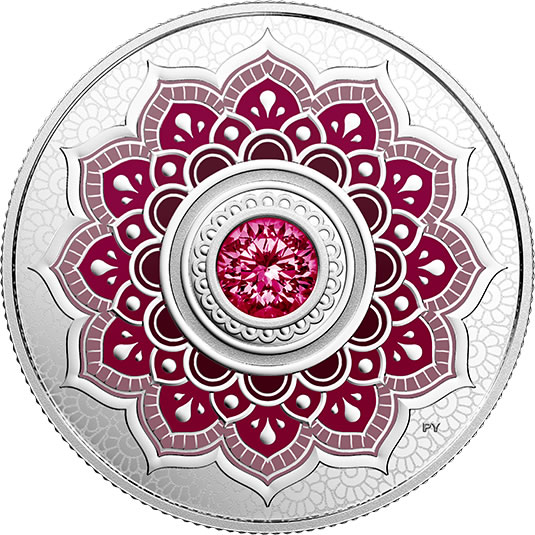 RCM-New-Release:-2018-January-Birthstone---Pure-Silver-Coin-Made-With-Swarovski�-Crystal