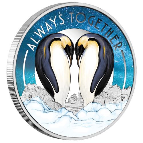 Perth-Mint-New-Release:-Always-Together-2018-1/2oz-Silver-Proof-Coin