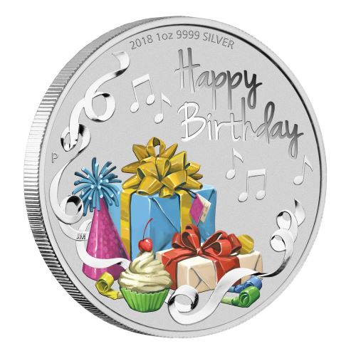 Perth-Mint-New-Release:-Happy-Birthday-2018-1-Oz-Silver-Coin