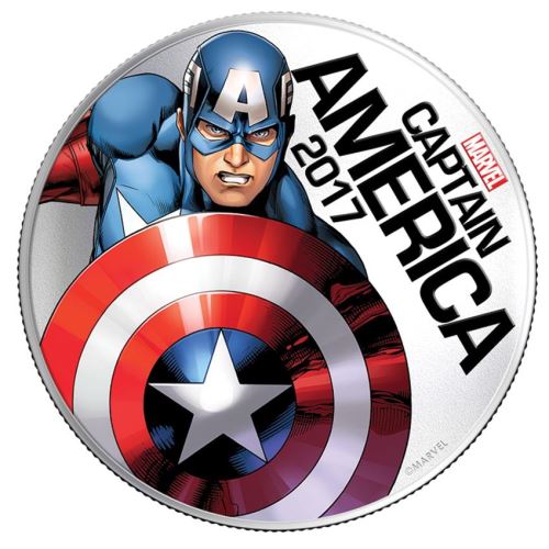 Perth-Mint-New-Release:-Marvel-2017-Captain-America-Light-Ups-Coin