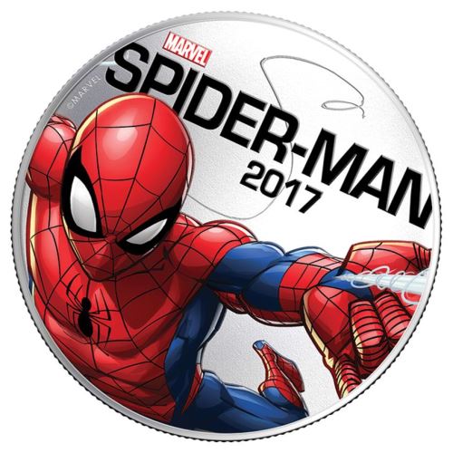 Perth-Mint-New-Release:-Marvel-2017-Spider-Man-Light-Ups-Coin