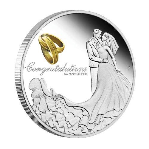 Perth-Mint-New-Release:-Wedding-2018-1-Oz-Silver-Proof-Coin
