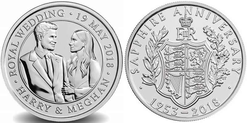 Royal-Mint-25%-Off-The-Royal-Wedding-And-Sapphire-Coronation-Brilliant-Uncirculated-Coins-Together