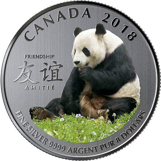 RCM-New-Release:--2018-Pure-Silver-Coin---The-Peaceful-Panda,-A-Gift-Of-Friendship