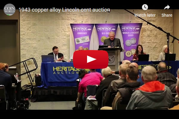 Video:-1943-Copper-Alloy-Lincoln-Cent-Auction