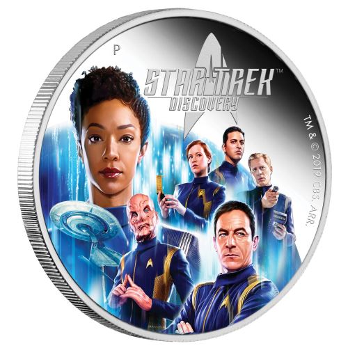 Perth-Mint-New-Release:-2019-Star-Trek:-Discovery-Crew-2oz-Silver-Proof-Coin