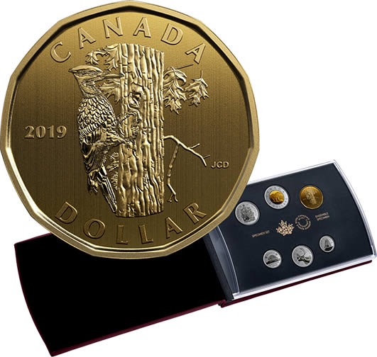 RCM-New-Release:-2019-6-Coin-Specimen-Set---Pileated-Woodpecker