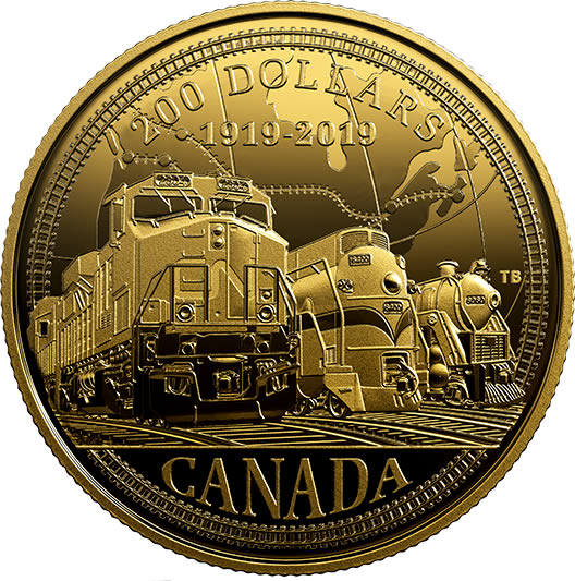 RCM-New-Release:-2019-Pure-Gold-Coin---100th-Anniversary-Of-Cn-Rail