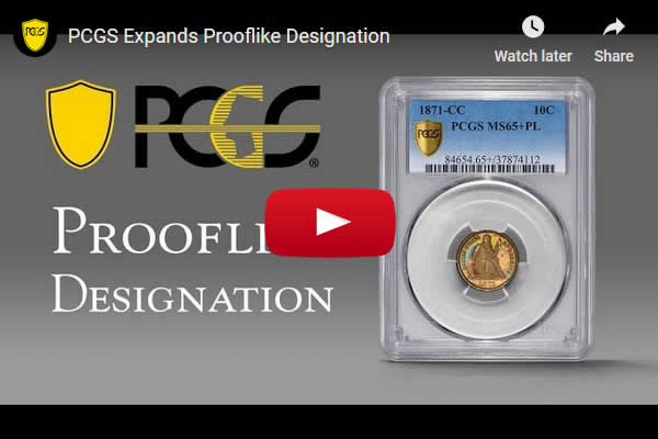 PCGS-Expands-Prooflike-Designation