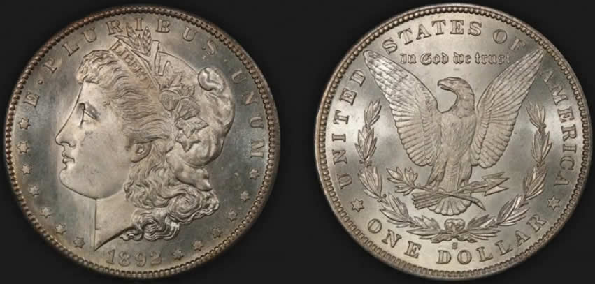 1892-S-Morgan-Dollar-PCGS-MS-67+-Regency-36-Lot-310-Legend-Coin-Auctions-1/30/20