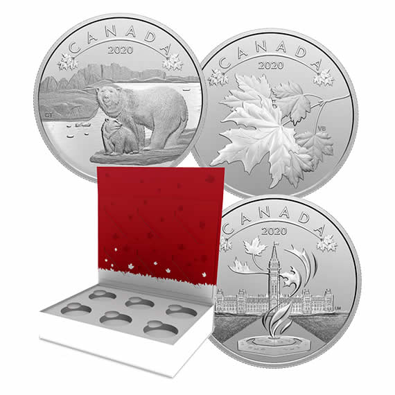 RCM-New-Release:-2020-O-Canada!---1/2-Oz.-Pure-Silver-6-Coin-Subscription