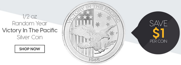 Flash-Sale:-1/2-Oz-Random-Year-Victory-In-The-Pacific-Silver-Coin