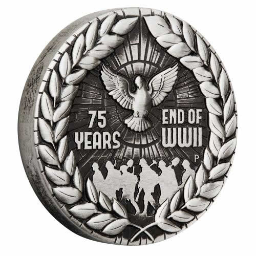 Perth-Mint-New-Release:-End-Of-WWII-75th-Anniversary-Gold-And-Silver-Coins