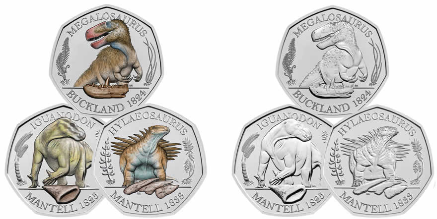 Royal-Mint-New-Release:-2020-The-Dinosauria-Collection:-Hylaeosaurus
