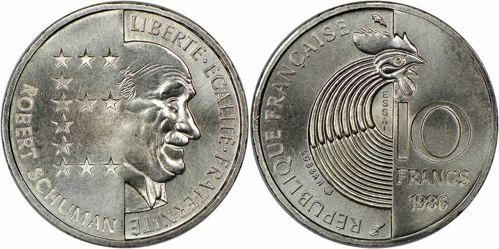 1986-10-Francs-Essai-From-The-Lariviere-Collection