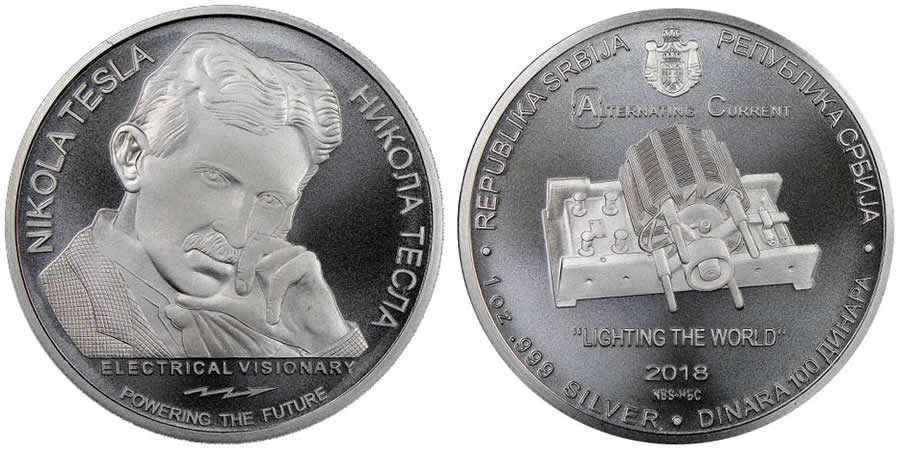 National-Bank-Of-Serbia-Issues-Tesla-Silver-Coins