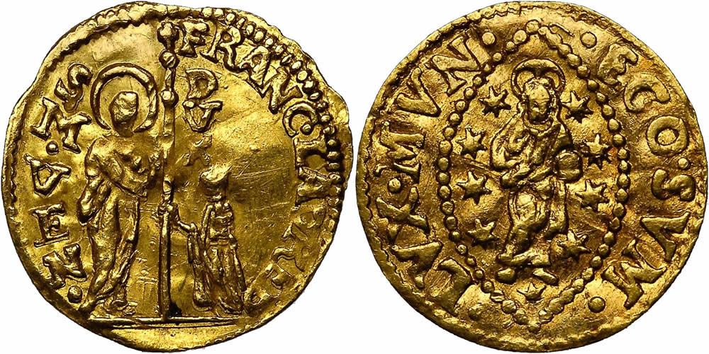 Quarter-Zecchino-Of-Venice-From-The-Late-1500s