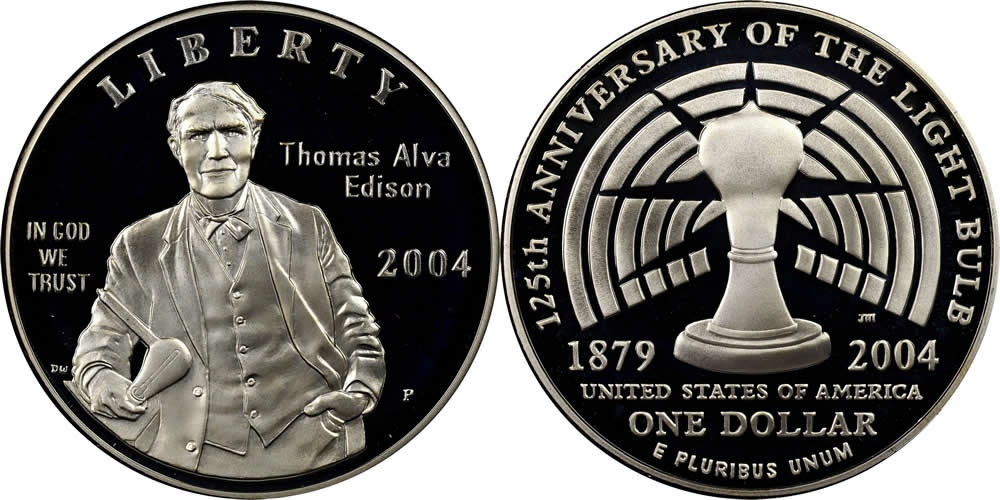 2004-Thomas-Alva-Edison-Silver-Dollar