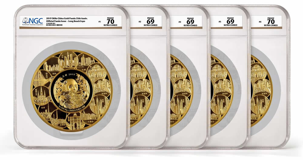 NGC-Certifies-Five-Gigantic-Gold-Panda-Commemoratives