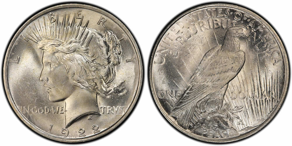 The-Moustache-Variety-1922-Peace-Dollar---VAM-12A