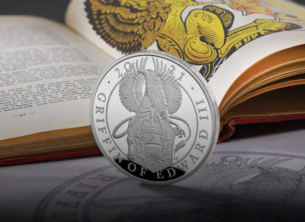 Royal-Mint-Unleashes-The-Griffin-Of-Edward-III-As-The-Final-Beast-In-The-Queen's-Beasts-Collection