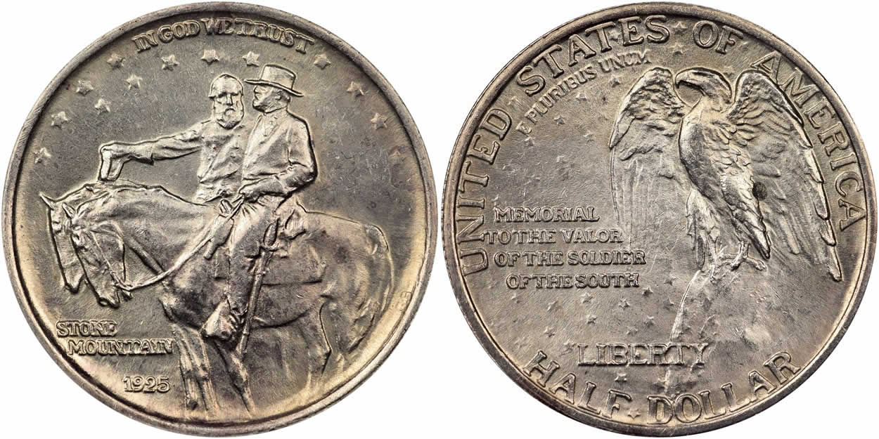 Counterfeit-Detection:-1925-Stone-Mountain-Half-Dollar-Commemorative