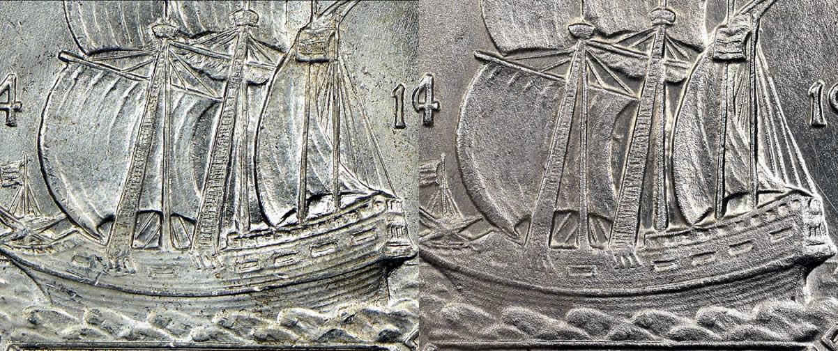 Counterfeit-Detection:-1924-Huguenot-Commemorative-Half-Dollar