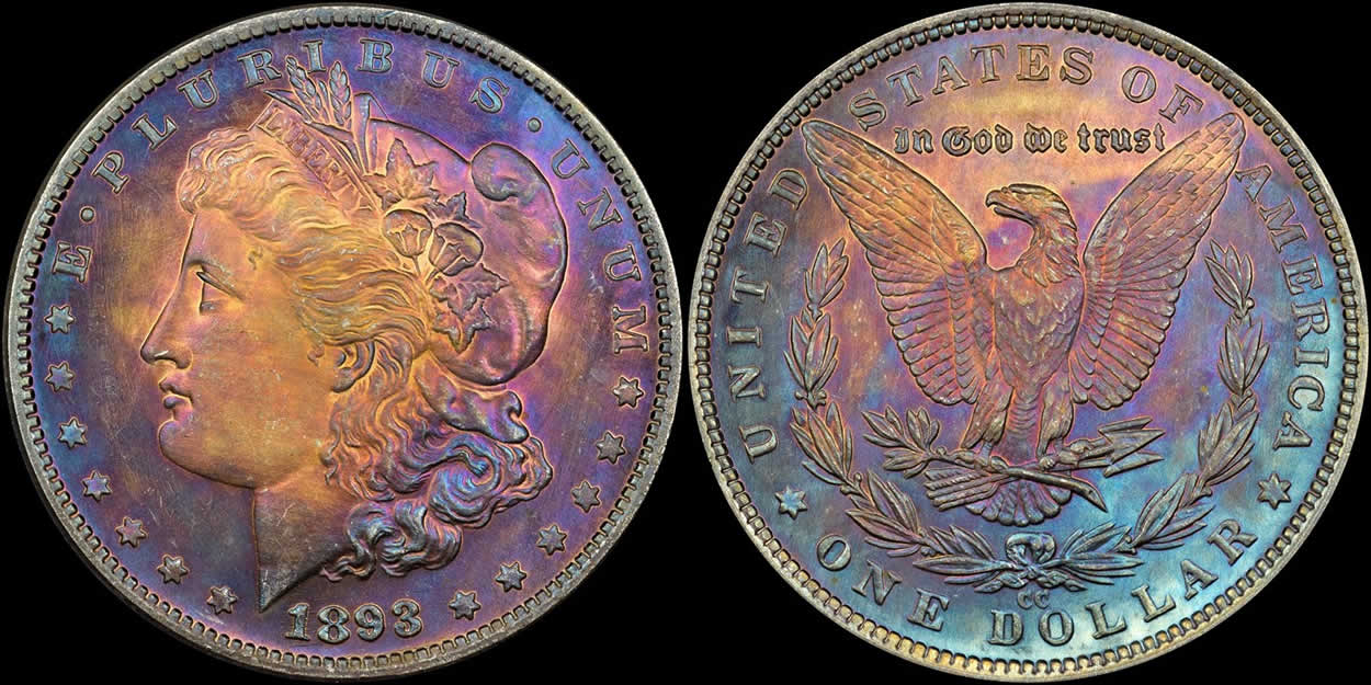 Counterfeit-Detection:-1893-CC-Morgan-Dollar